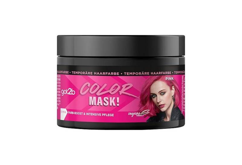 got2b Haarfarbe Schwarzkopf got2b Color Mask Pink Temporäre Haarfarbe 5 Minuten Farb-B von got2b