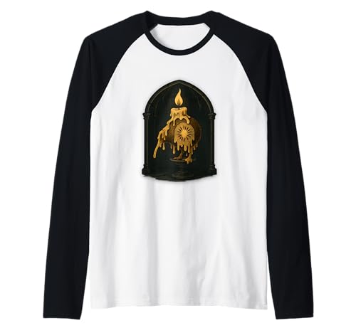Gotische Kiwi-Wachskerze Raglan Gotische Kiwi-Wachskerze Raglan von gothic kiwi wax candle dark art kiwi bird apteryx