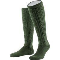 Gottseidank Trachtenstrümpfe aus Schurwolle mit Zopfmuster in 40-42 von gottseidank