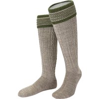 Gottseidank Trachtenstrümpfe mit Umschlag und Zopfmuster in 40-42 von gottseidank