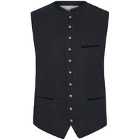 Gottseidank Trachtenweste in Loden-Qualität mit Samzbesatz am Stehkragen in 48 von gottseidank