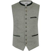 Gottseidank Trachtenweste mit feinem Rautenmuster in 54 von gottseidank