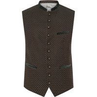 Gottseidank Trachtenweste mit feinem Rautenmuster in 56 von gottseidank