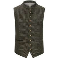 Gottseidank Trachtenweste mit filigranem Rautenmuster in 48 von gottseidank