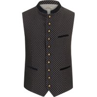 Gottseidank Trachtenweste mit filigranem Rautenmuster in 56 von gottseidank
