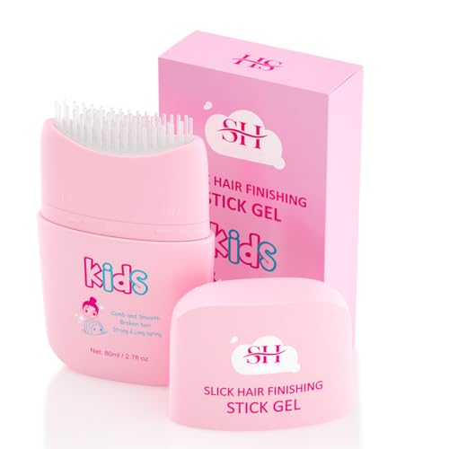 Gowwim Haargel Kinder Und Finishing Stick Mit Kamm Integration, Natürliche Inhaltsstoffe Für Edge Control Und Alle Frisuren 80ml Gowwim Haargel Kinder Und Finishing Stick Mit Kamm Integration, Natürliche Inhaltsstoffe Für Edge Control Und Alle Frisuren 80ml von gowwim