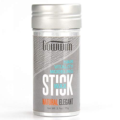 gowwim Wachsstab für Haare, Haar-Pomade, Styling-Wachs, weich mit einem leichten Duft, 75 g von gowwim