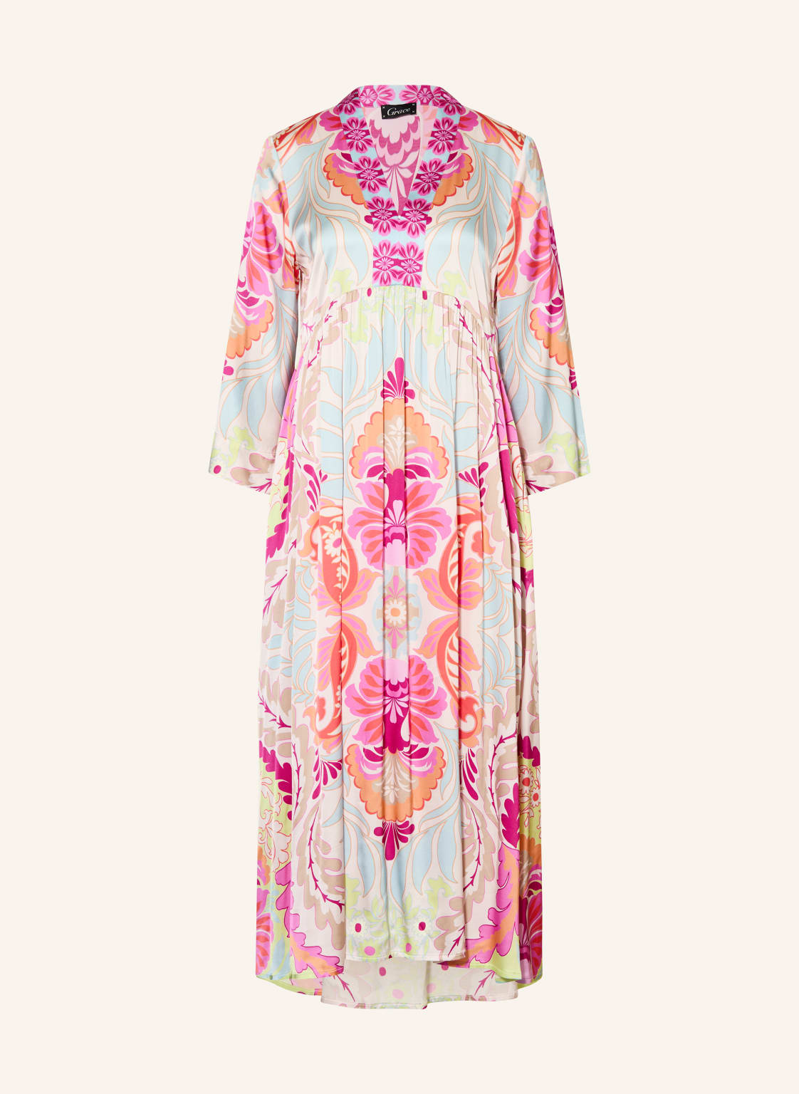 Grace Kleid Mit 3/4-Arm lila von grace