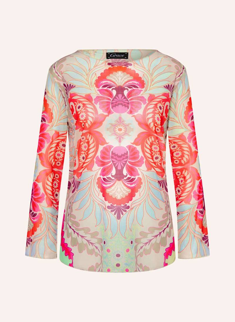 Grace Longsleeve Aus Mesh lila von grace