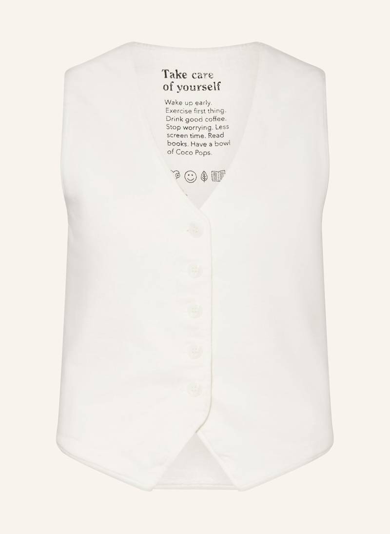 Grace Strickweste weiss von grace