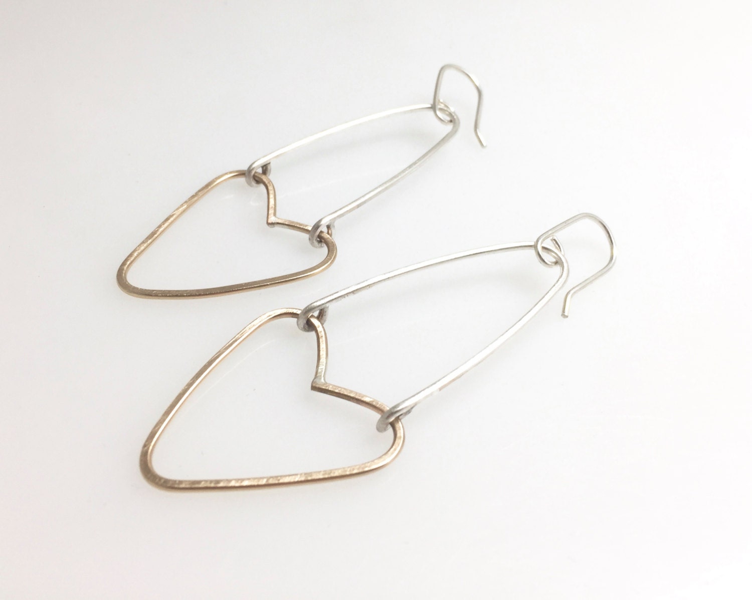 Gold Filled Herz Ohrringe Gold Filled Herz Ohrringe von gracehoganjewelry