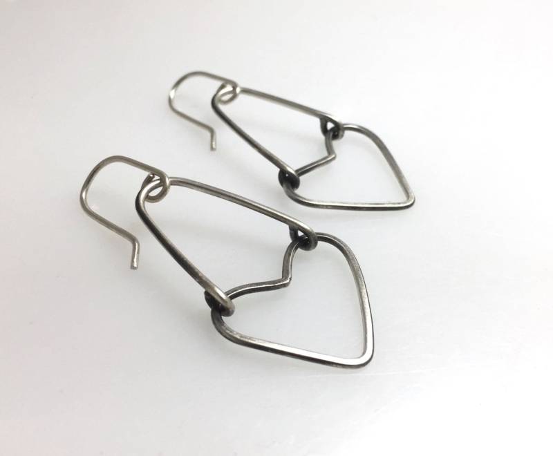 Kleine Herz Ohrringe Kleine Herz Ohrringe von gracehoganjewelry
