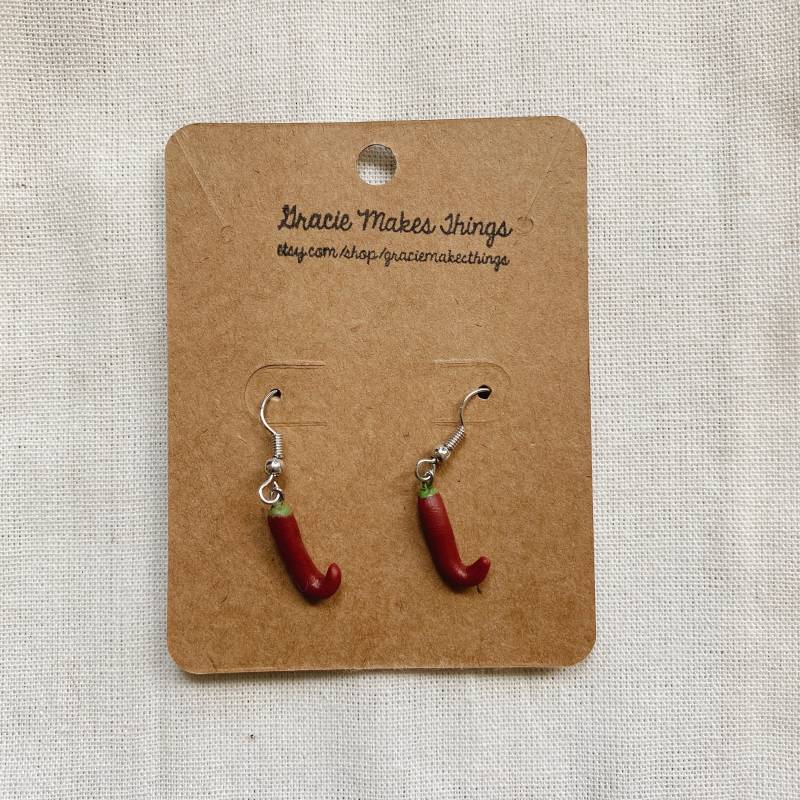 Hot Stuff Ohrringe von graciemakesthings