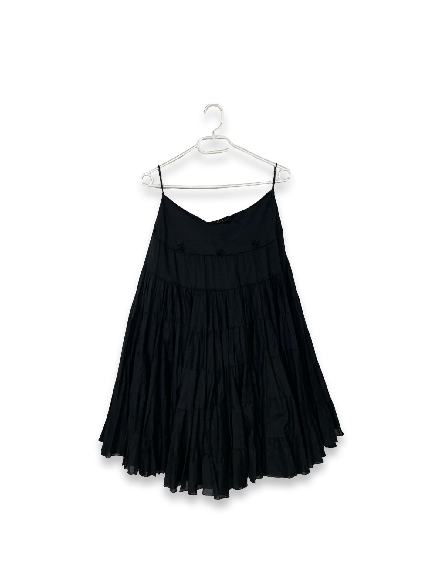 Vintage Boho Luisa Spagnoli Baumwoll Rock von grapesvintageCH