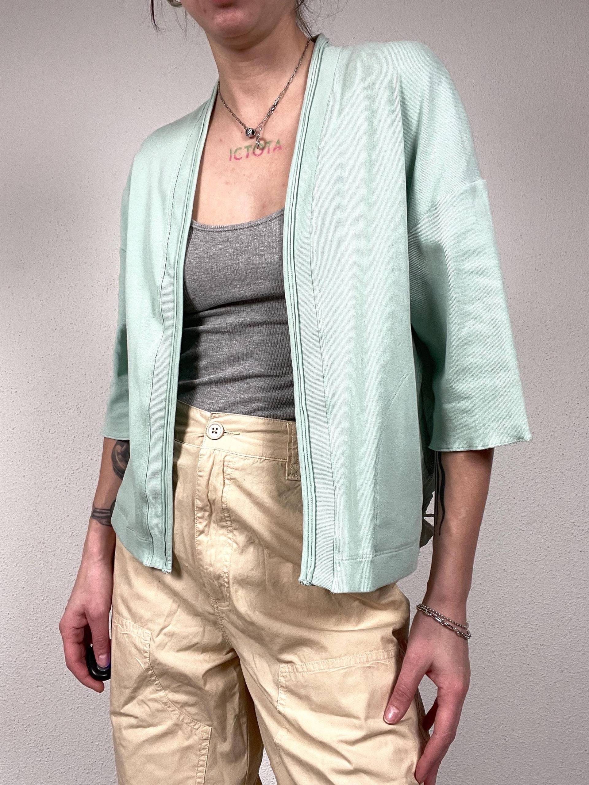 Vintage Marc Cain Mintgrün Strickjacke von grapesvintageCH