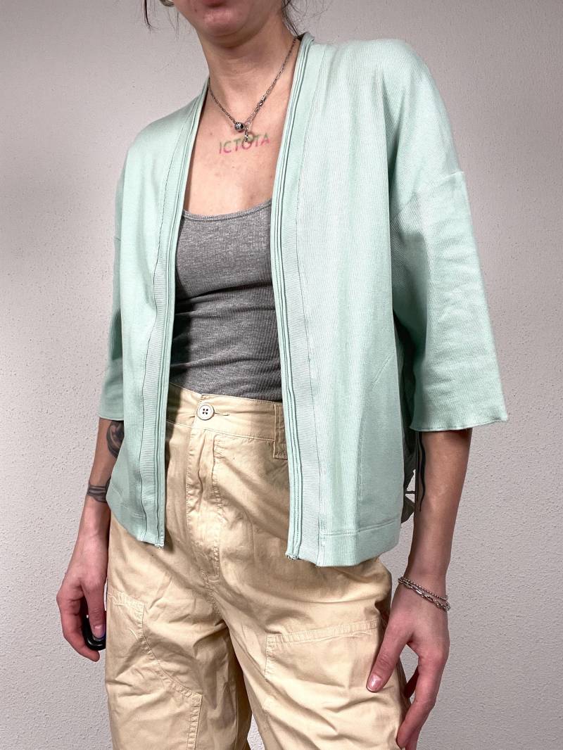 Vintage Marc Cain Mintgrün Strickjacke von grapesvintageCH