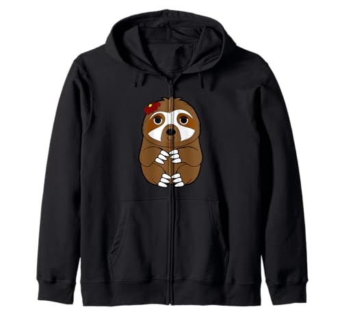 Slothy Animal für Kinder Kapuzenjacke Slothy Animal für Kinder Kapuzenjacke von graphicwheeler