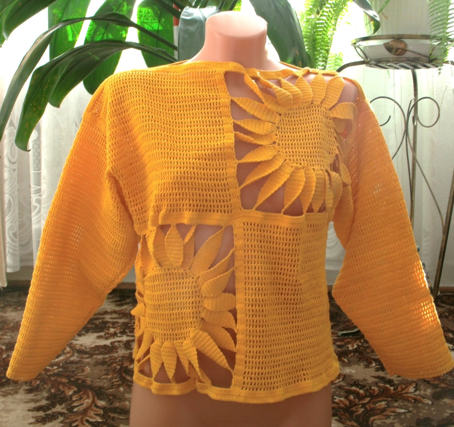 Sommerpullover Gehäkelt Sommerpullover Gehäkelt von grazynae