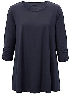 Rundhals-Longshirt Filippa Green Cotton blau von green cotton