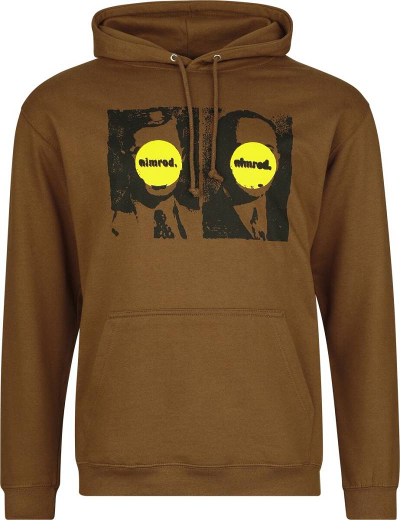 Green Day Kapuzenpullover - Nimrod Composite - M - für Männer - Größe M - braun  - Lizenziertes Merchandise! von green day