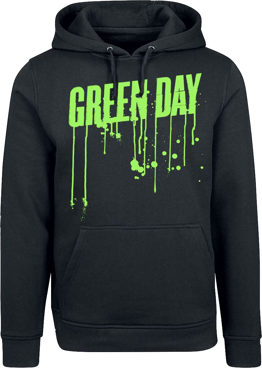 Green Day Kapuzenpullover - Revolution Drips - S bis XXL - für Männer - Größe XXL - schwarz  - Lizenziertes Merchandise! von green day