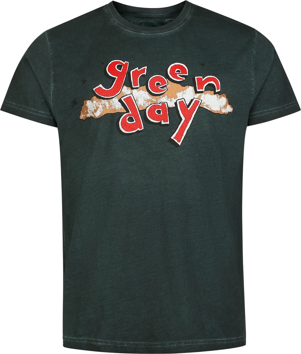 Green Day T-Shirt - Dookie - S bis 4XL - für Männer - Größe 3XL - grün  - EMP exklusives Merchandise! Green Day T-Shirt - Dookie - S bis 4XL - für Männer - Größe 3XL - grün  - EMP exklusives Merchandise! von green day