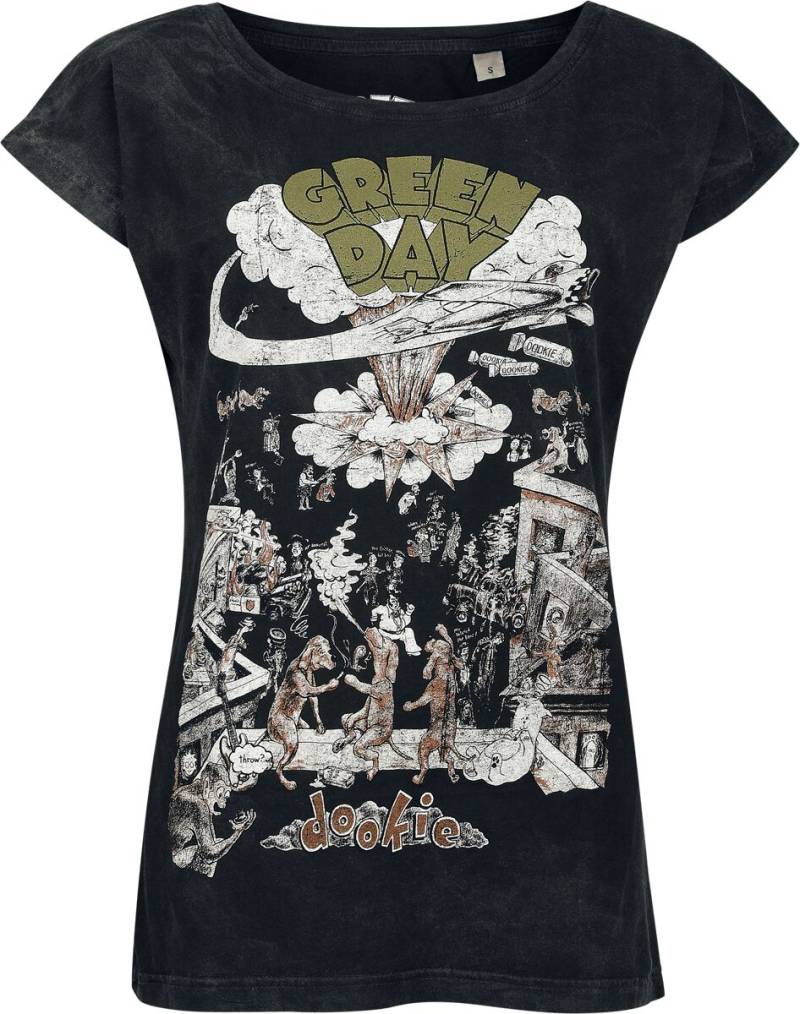 Green Day T-Shirt - Dookie Scene - S bis 4XL - für Damen - Größe XXL - grau  - EMP exklusives Merchandise! Green Day T-Shirt - Dookie Scene - S bis 4XL - für Damen - Größe XXL - grau  - EMP exklusives Merchandise! von green day