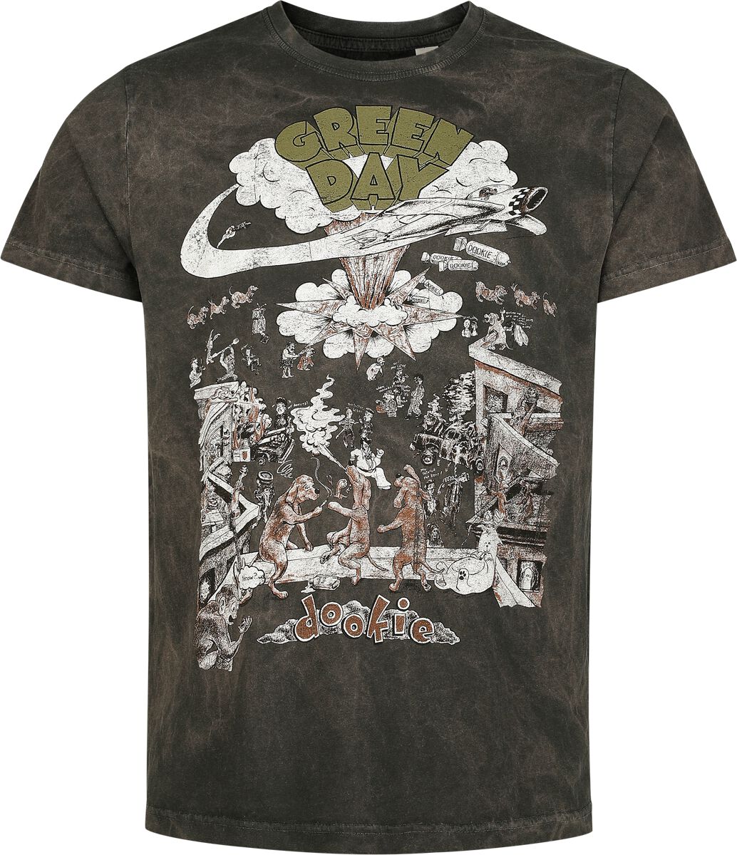 Green Day T-Shirt - Dookie Scene - S bis 4XL - für Männer - Größe M - grau - EMP exklusives Merchandise! Green Day T-Shirt - Dookie Scene - S bis 4XL - für Männer - Größe M - grau - EMP exklusives Merchandise! von green day