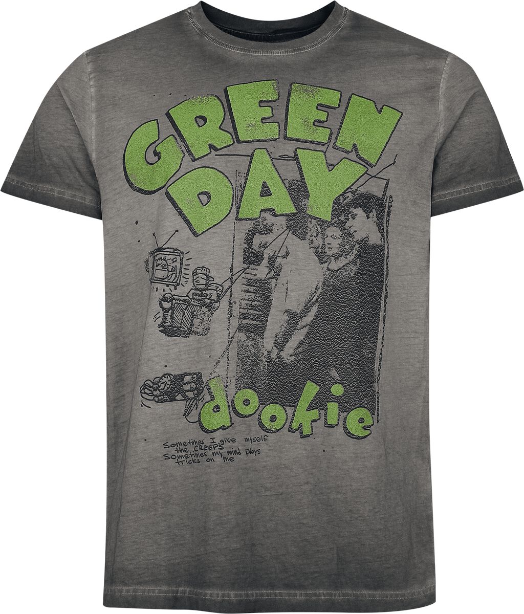 Green Day T-Shirt - Sketched Man - S bis 4XL - für Männer - Größe XXL - grau - EMP exklusives Merchandise! Green Day T-Shirt - Sketched Man - S bis 4XL - für Männer - Größe XXL - grau - EMP exklusives Merchandise! von green day