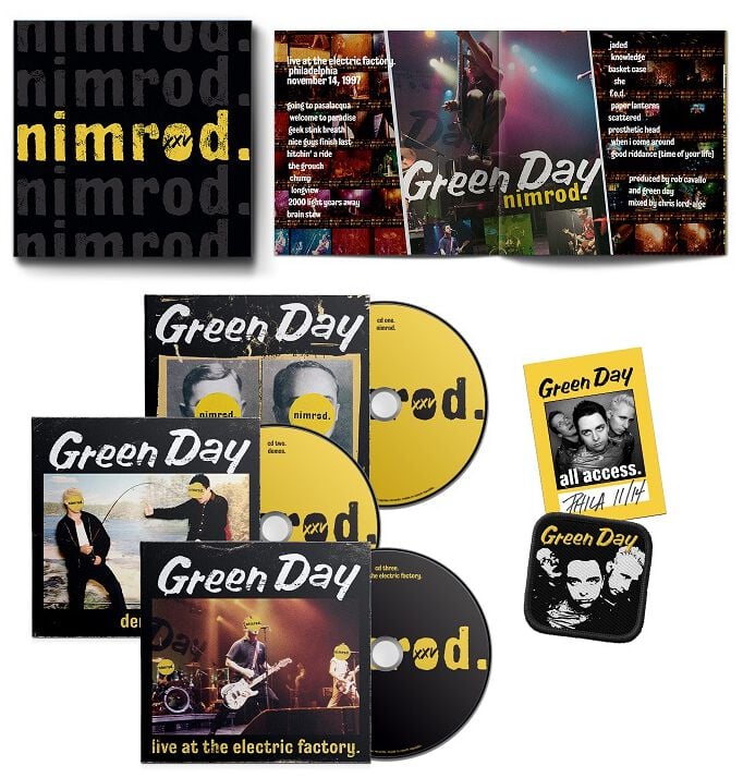 Nimrod von Green Day - 3-CD (Box, Deluxe Edition, Re-Release) von green day