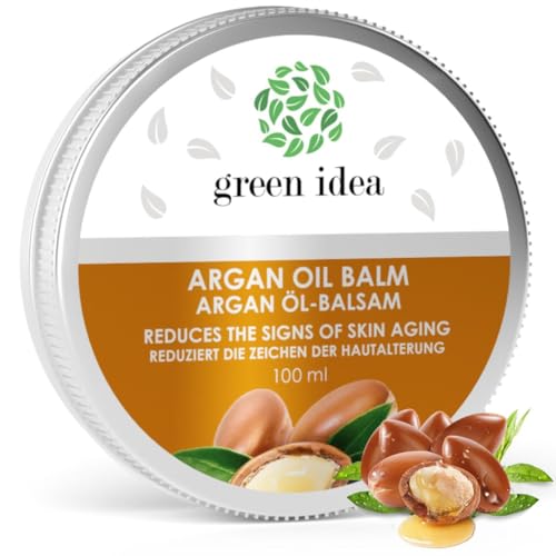 Green idea - ARGANÖL SHEABUTTER BODY BUTTER 100 ML mit Süßmandelöl - für trockene Haut - Körpercreme -Handcreme - Handpflege für trockene bis sehr trockene Hände - Schutzbalsam Green idea - ARGANÖL SHEABUTTER BODY BUTTER 100 ML mit Süßmandelöl - für trockene Haut - Körpercreme -Handcreme - Handpflege für trockene bis sehr trockene Hände - Schutzbalsam von green idea