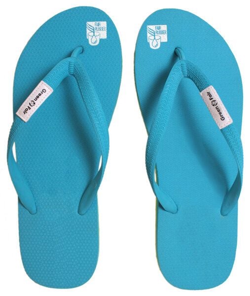 Green&Fair phlip phlops blue/green von green&fair