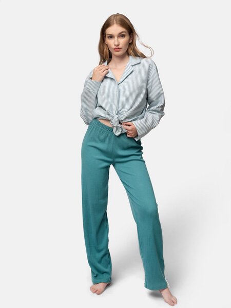 greenjama Damen Hose aus Derby-Rib, GOTS-zertifiziert von greenjama