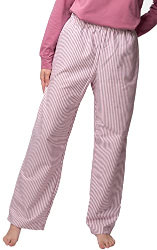 greenjama Damen Pyjama-Hose, GOTS-Zertifiziert Pyjamaunterteil, Grape, 40 von greenjama