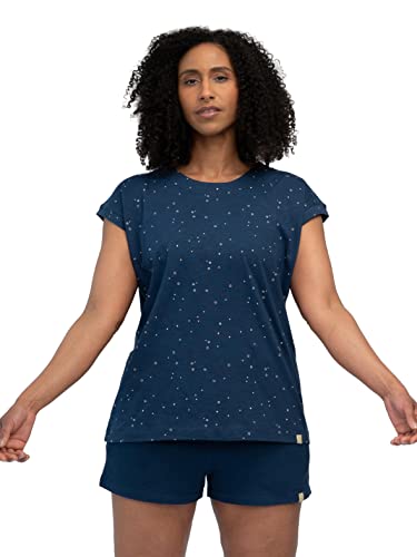 greenjama Damen Schlafshirt Kurzarm aus Bio Baumwolle, GOTS Zertifiziert greenjama Damen Schlafshirt Kurzarm aus Bio Baumwolle, GOTS Zertifiziert von greenjama