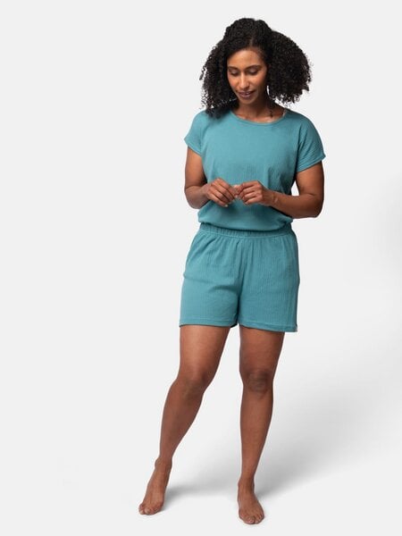 greenjama Damen Short aus Derby-Rib, GOTS-zertifiziert von greenjama