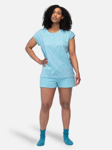 greenjama Damen T-Shirt Slub Jersey mit Druck, aus Bio Baumwolle und GOTS zertifiziert von greenjama