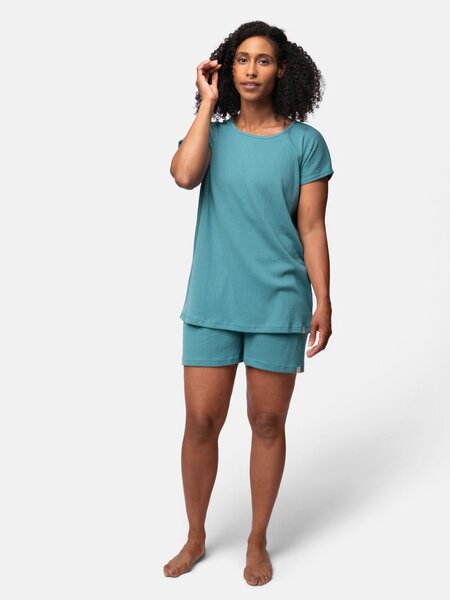 greenjama Damen T-Shirt aus Derby-Rib, GOTS-zertifiziert von greenjama