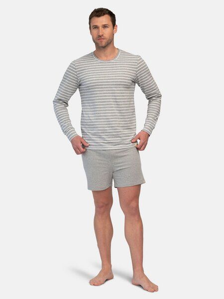 greenjama Herren Langarm-Shirt Ringel, aus Bio Baumwolle und GOTS zertifiziert greenjama Herren Langarm-Shirt Ringel, aus Bio Baumwolle und GOTS zertifiziert von greenjama