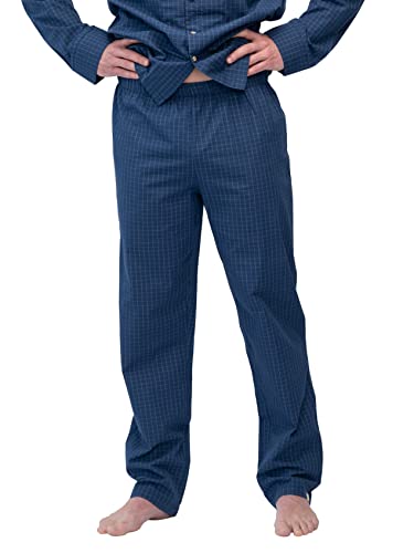 greenjama Herren Pyjama-Hose Pyjamaunterteil, Ultramarine, L von greenjama