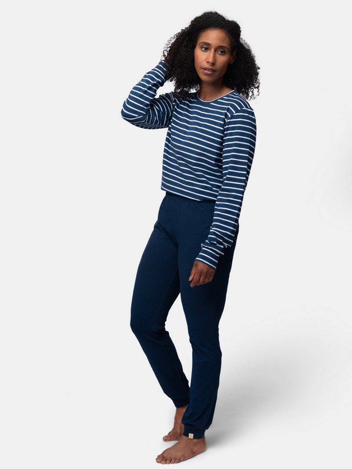 greenjama Pyjamahose aus weichem Jersey, Biobaumwolle von greenjama