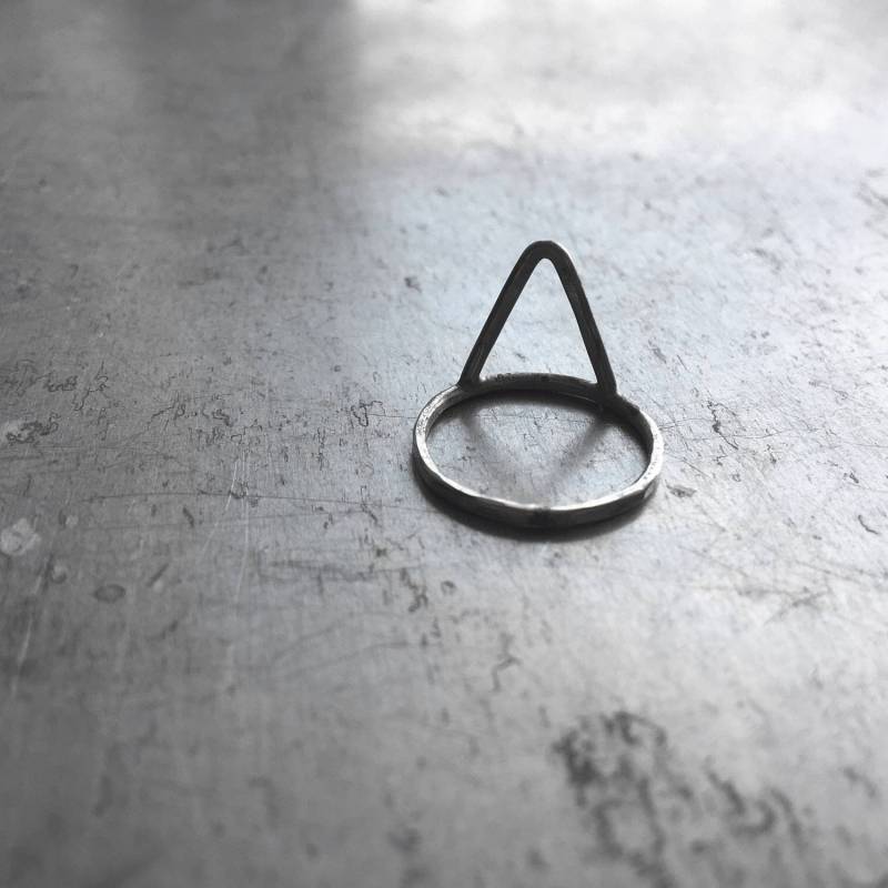 Dreieck Ring Dreieck Ring von greentealeavesdesign