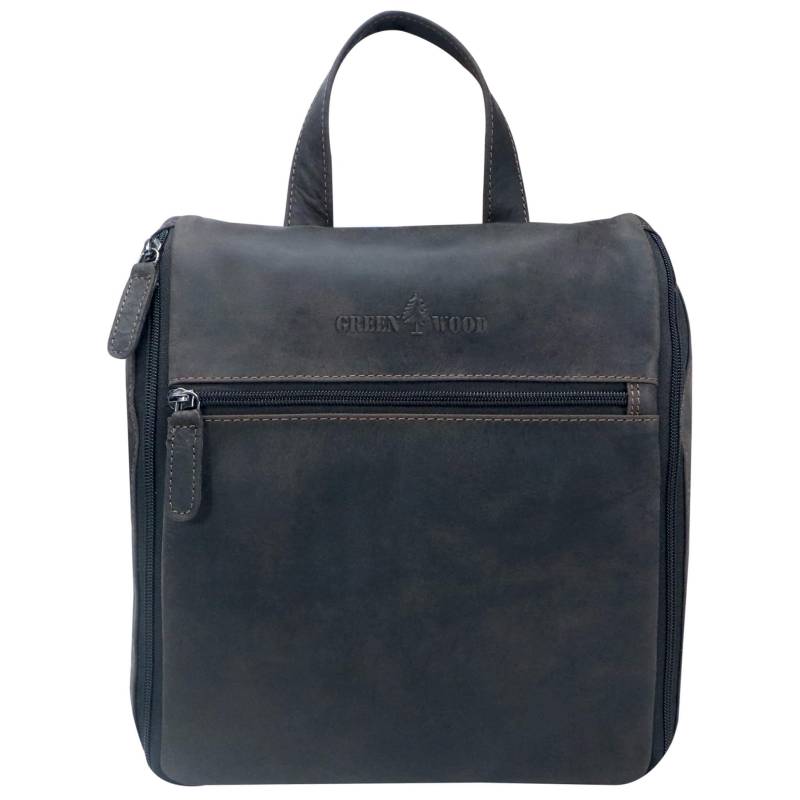 Kulturtbeutel Damen Kosmetiktasche Leder Kulturtasche Herren Wasserfest Greenwood Kulturtbeutel Damen Kosmetiktasche Leder Kulturtasche Herren Wasserfest Greenwood von greenwoodfashion
