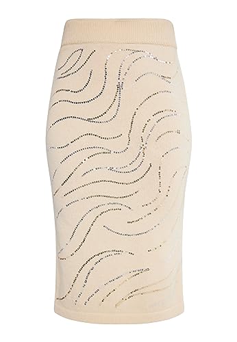 grimone Damen Midirock 17529353-GR02, Creme, XS/S grimone Damen Midirock 17529353-GR02, Creme, XS/S von grimone