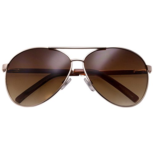 grinderPUNCH Big XL Wide Frame Extra große Pilotensonnenbrille Oversized 148 mm Gold von grinderPUNCH