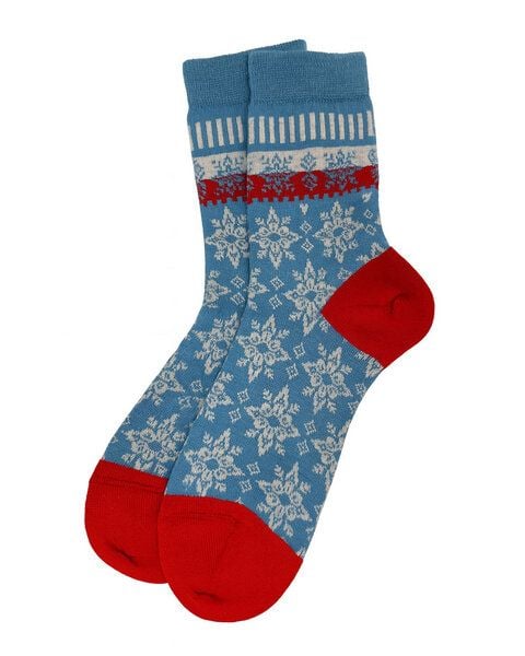 Grödo Damen Eissternsocke kbT Wolle Bio Baumwolle Elasthan von grödo