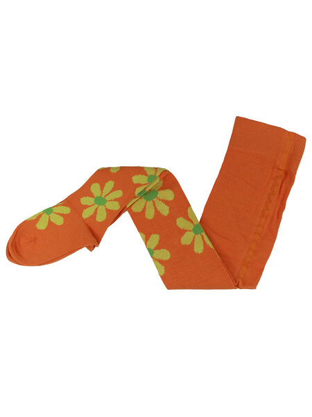 Grödo Kinder Strumpfhose Blumen Bio-Baumwolle von grödo