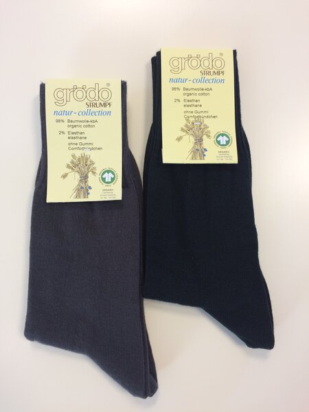grödo Comfort Socke, Venen Socke, schwarz oder dunkelgrau 52162 unisex von grödo