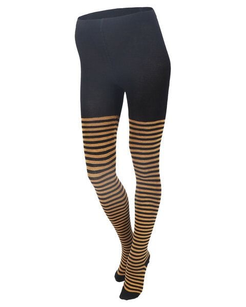 grödo Damen Strumpfhose Ringel Bio Baumwolle Elasthan von grödo