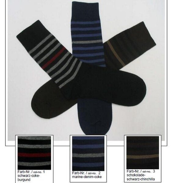grödo Socken/Strümpfe, halbgeringelt/uni ver.Farben 52184 Biobaumwolle unisex grödo Socken/Strümpfe, halbgeringelt/uni ver.Farben 52184 Biobaumwolle unisex von grödo
